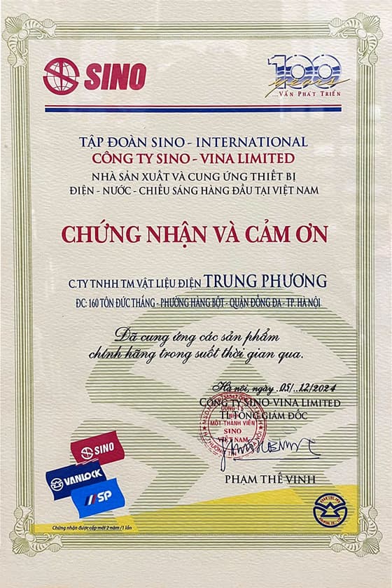 Nhà Phân Phối SINO