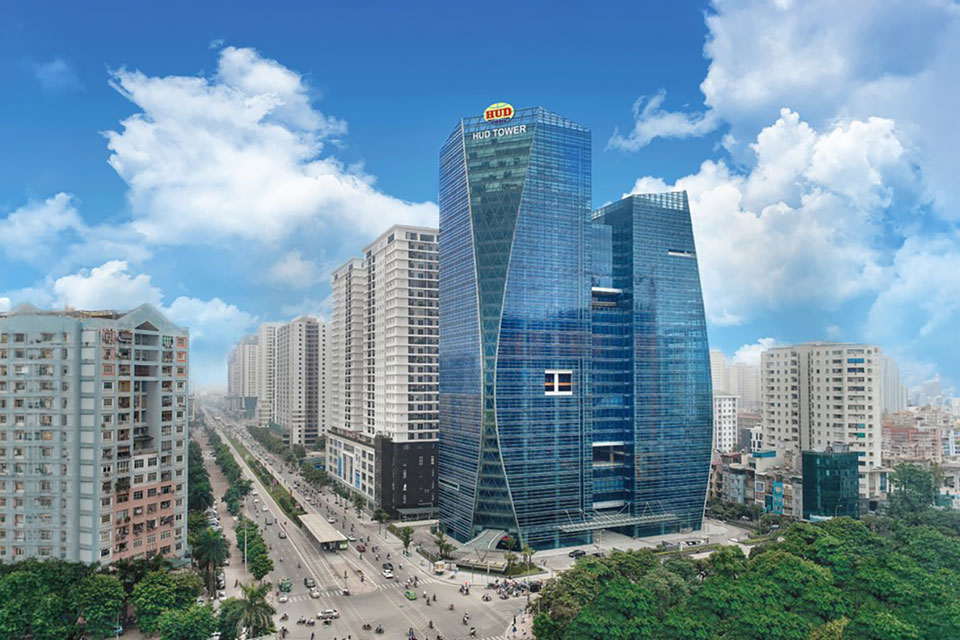 Tòa nhà văn phòng HUDTOWER cung cấp Vật Liệu Điện Trung Phương